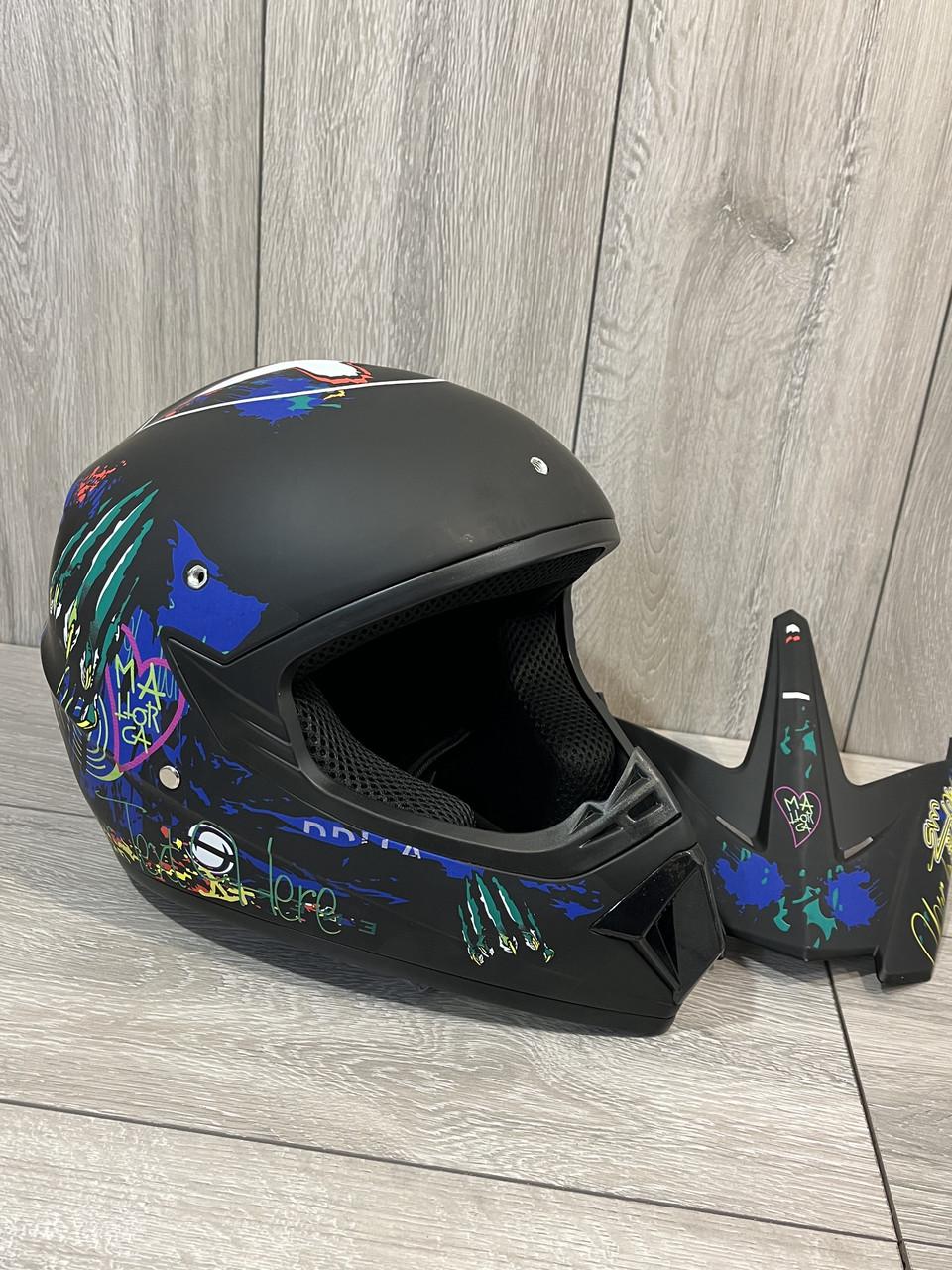 Шлем мотоциклетный Chengzhou CG-225 S DOT сертифицирован - фото 3