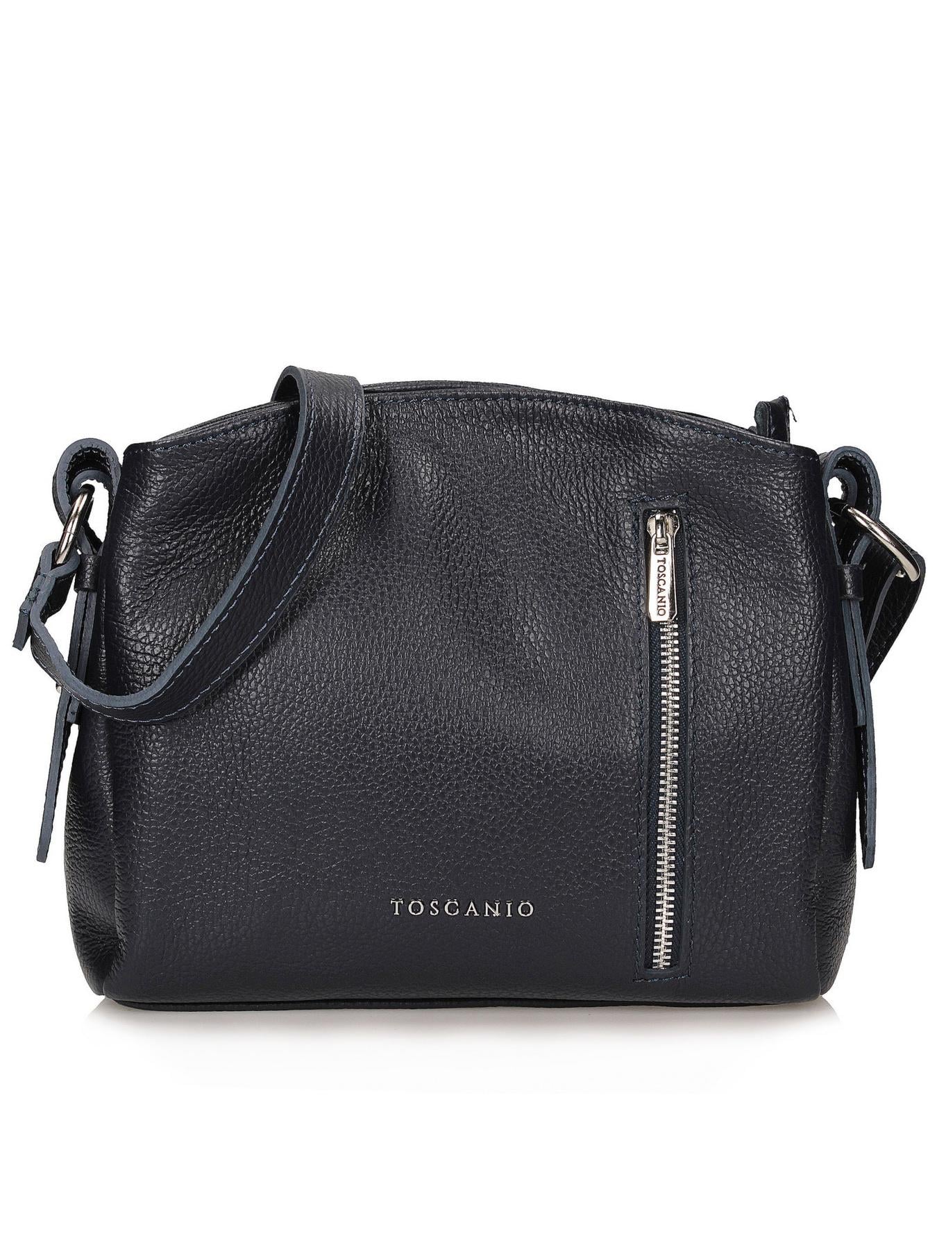 Сумка крос-боді жіноча Toscanio Темно-синій (F216 GRANAT D26)