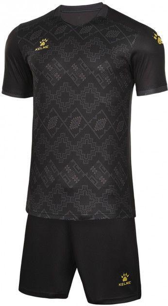 Комплект футбольной формы KELME ARGO 8151ZB1006.9000 14 лет XS Черный