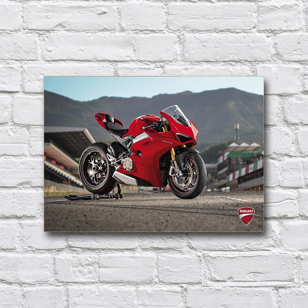 Постер дерев’яний Ducati Panigale V4 S 210х297 мм (18169727)