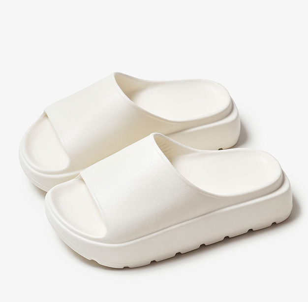 Шльопанці жіночі на платформі EVA р. 36-37 Бежевий (ШАБ1)