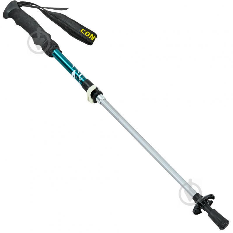 Палка треккинговая planeta-sport для скандинавской ходьбы TY-0466-4 CONTOOSE l-55-123см Синий