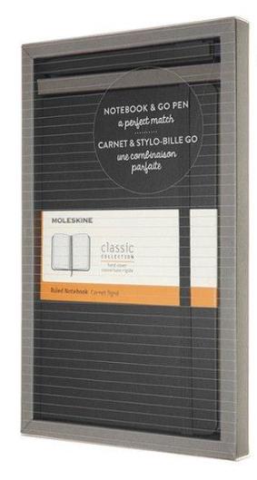 Подарочный набор Moleskine блокнот средний + ручка (BUNDVLGGOBK)