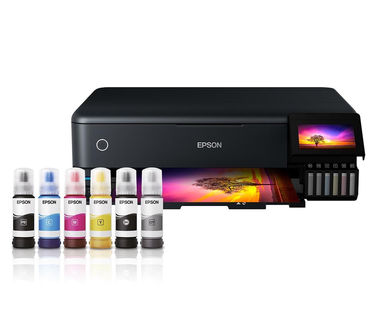 Багатофункціональний пристрій Epson EcoTank L8180 (C11CJ21402) - фото 4 Багатофункціональний пристрій Epson EcoTank L8180 (C11CJ21402) - фото 4