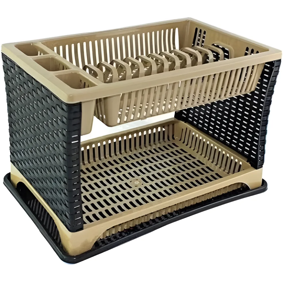 Сушилка для посуды Raddan Бежевый/Коричневый