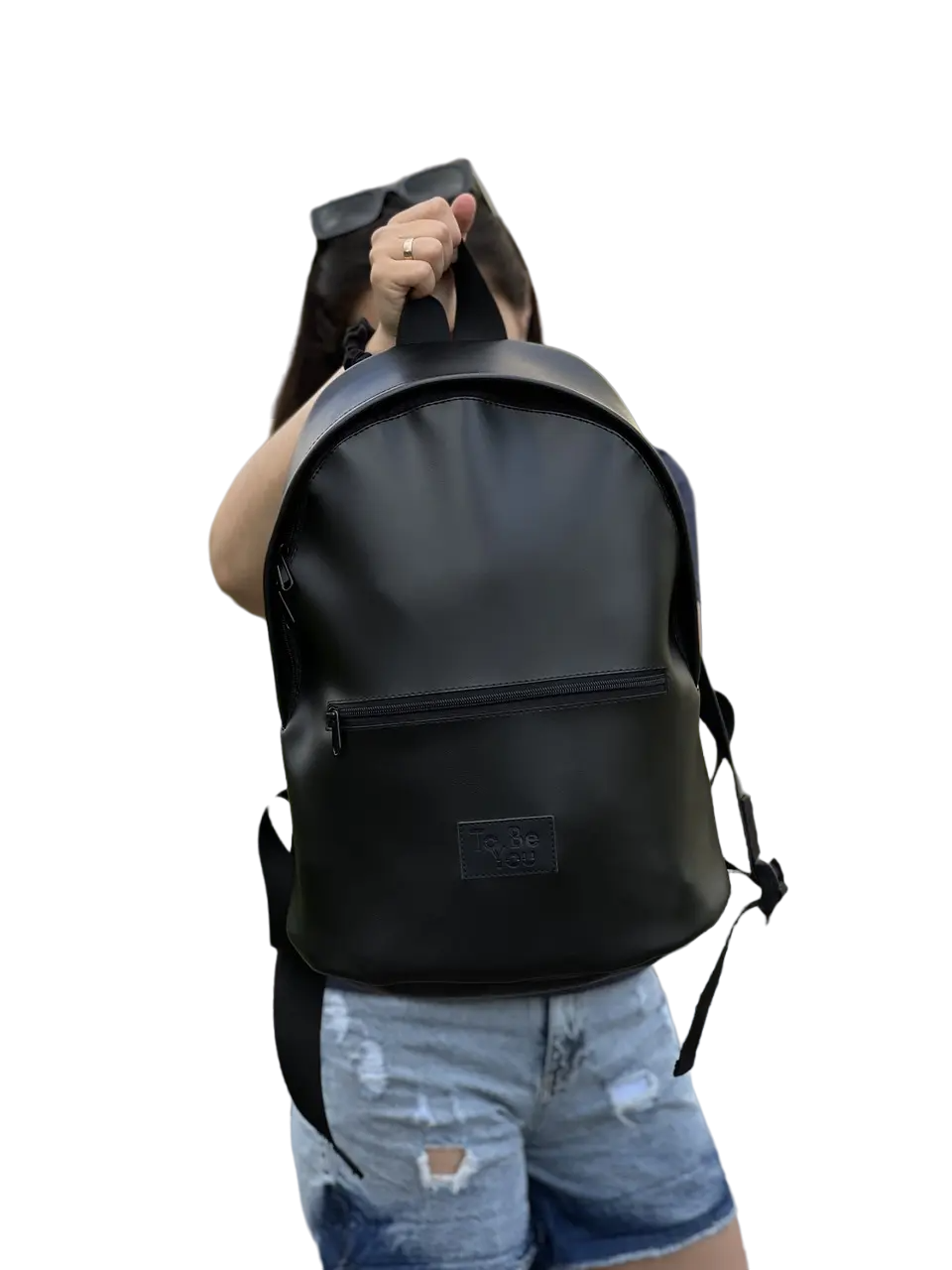 Городской рюкзак Tobeyou кожаный на молнии Cooper 14 л (393148629)