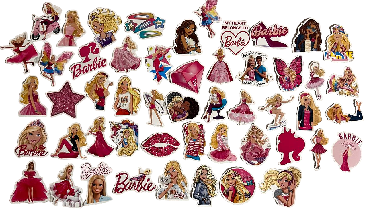 Набор виниловых стикеров Принцессы 50 шт. (20)