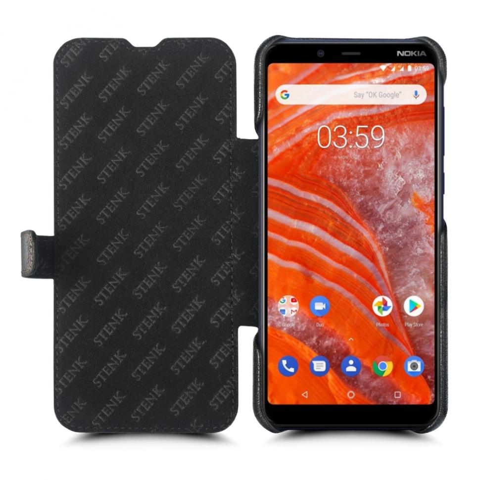 Чехол книжка Stenk Premium для Nokia 3.1 Plus Черный (68518) Чехол книжка Stenk Premium для Nokia 3.1 Plus Черный (68518)