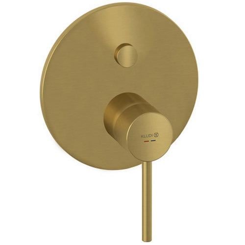 Наружная часть смесителя Kludi Bozz 38659N076 с переключателем Золотой (216387) Наружная часть смесителя Kludi Bozz 38659N076 с переключателем Золотой (216387)