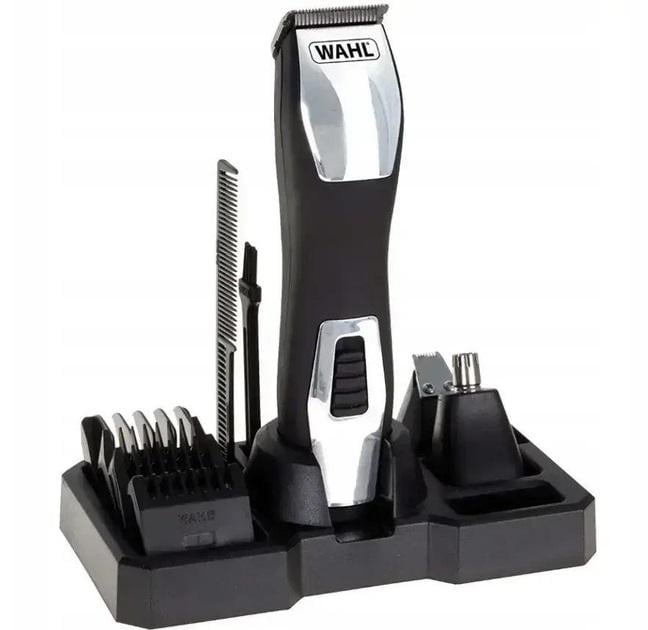 Триммер для ухода за волосами Wahl GroomsMan 09855-3316 Black (609491) Триммер для ухода за волосами Wahl GroomsMan 09855-3316 Black (609491)