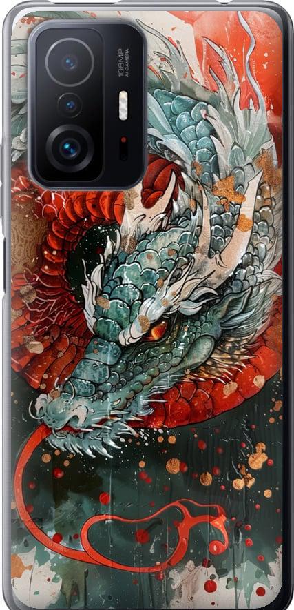Чехол на Xiaomi 11T Стихия огня (6101u-2487-42517)