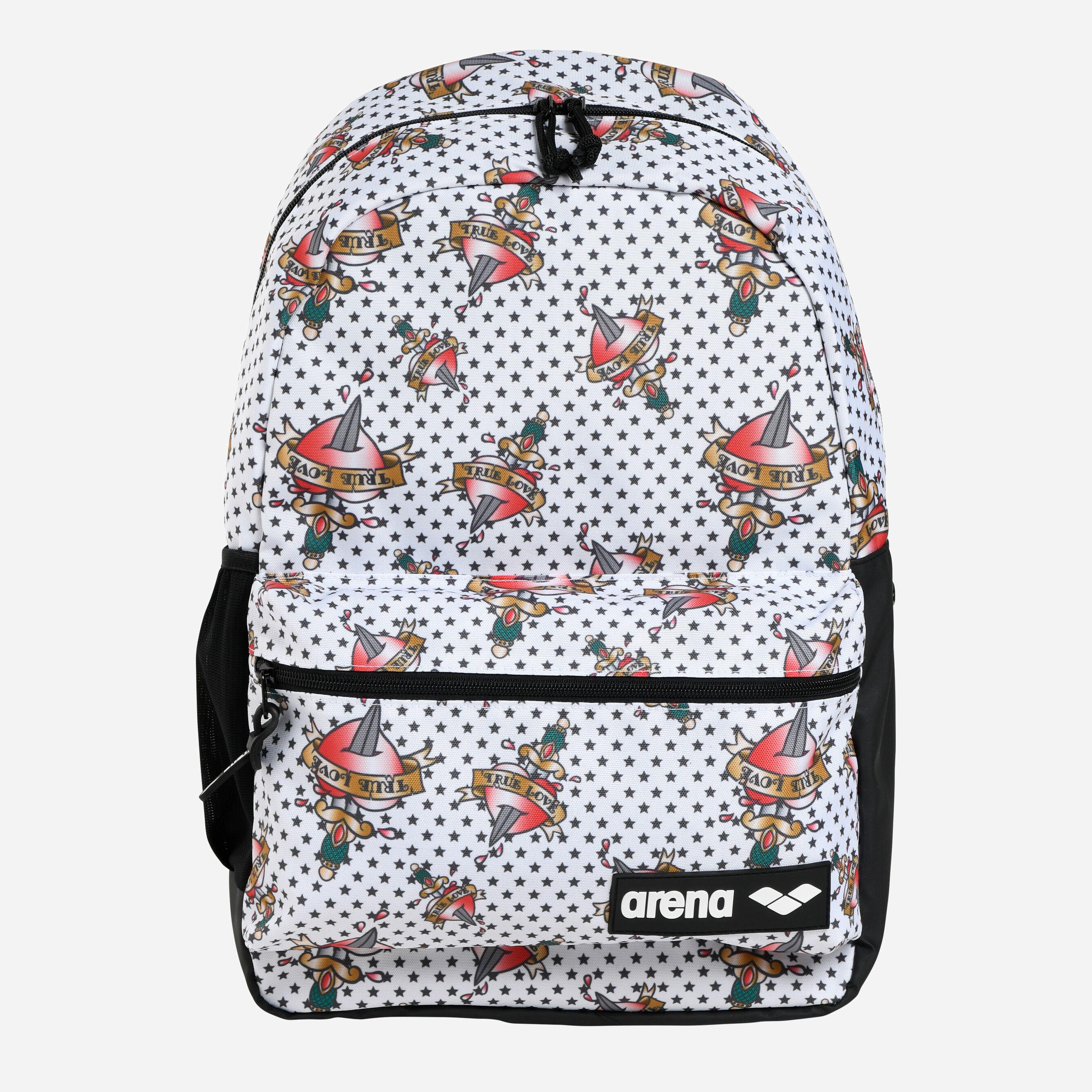 Рюкзак Arena TEAM 30 ALLOVER Сумасшедшие татуировки Unisex 30L (3468336662915)