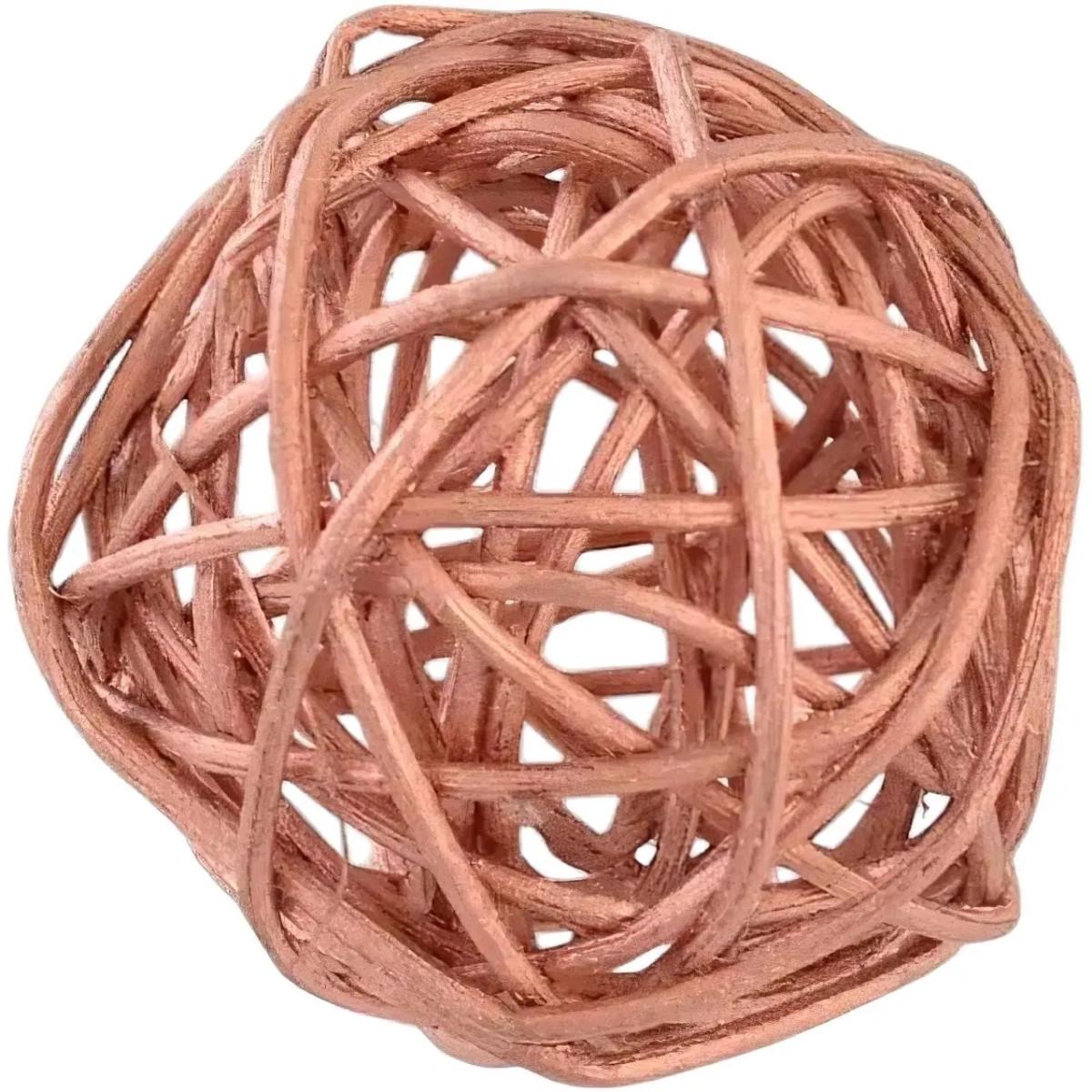 Игрушка на елку Классическая 5 см Медный (TY-5-R-431)