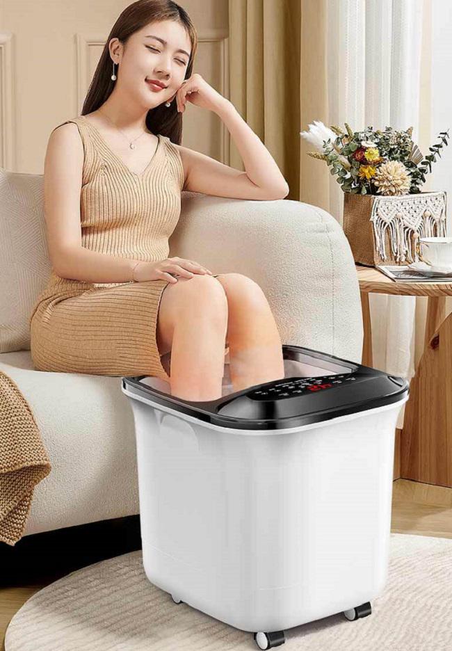 Ванночка для ніг гідромасажна Nanjiren NJR-818K з роликовим масажем та підігрівом - фото 4 Ванночка для ніг гідромасажна Nanjiren NJR-818K з роликовим масажем та підігрівом - фото 4