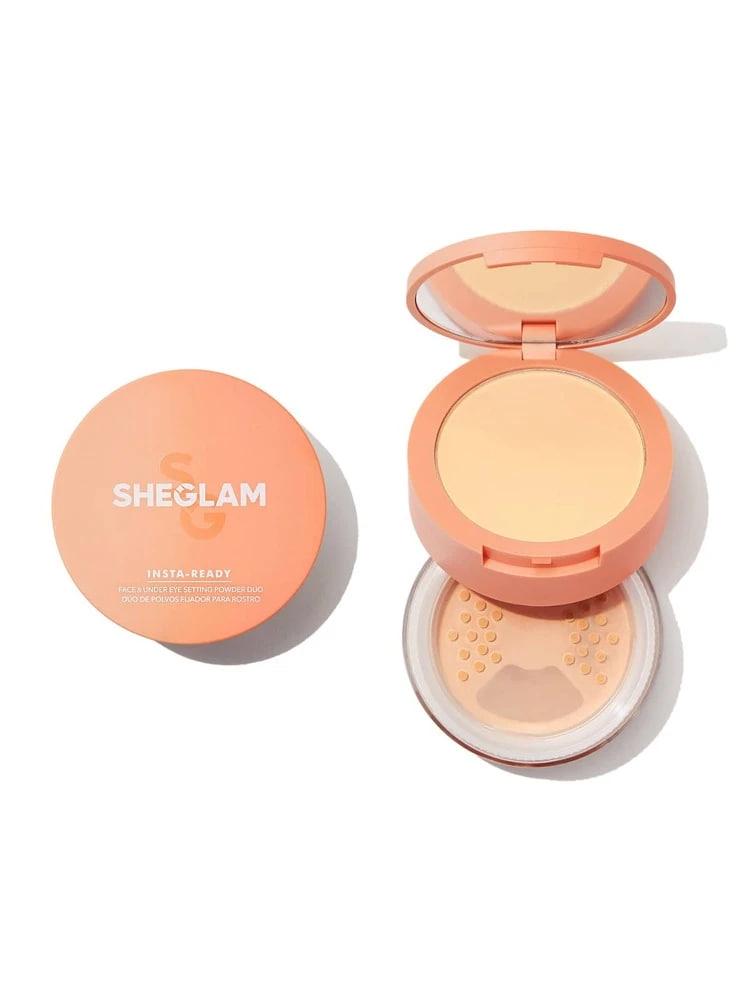 Пудра подвійна для обличчя 2в1 SHEGLAM Insta Ready Face&Under Eye Setting Powder Duo Toasted Almond 7/7 г - фото 3 Пудра подвійна для обличчя 2в1 SHEGLAM Insta Ready Face&Under Eye Setting Powder Duo Toasted Almond 7/7 г - фото 3
