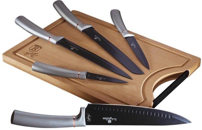 Набір ножів Berlinger Haus Moonlight Edition 6 пр. (BH-2556)