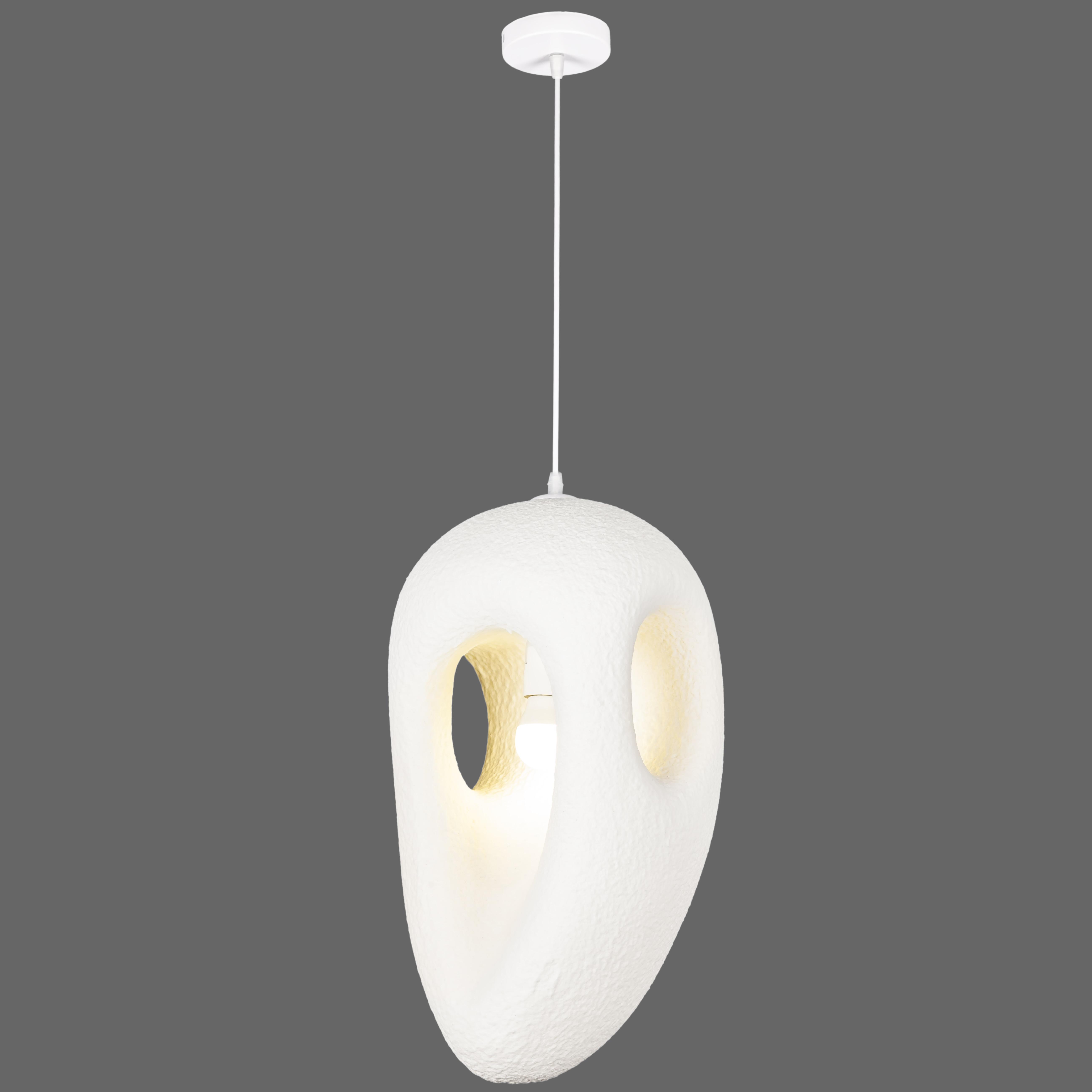Люстра гипсовая Wabi-Sabi 27х48 см (909-XL3615 (270) WH)