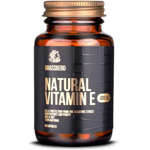 Витамин E Grassberg Vitamin E 400 IU 60 Caps Витамин E Grassberg Vitamin E 400 IU 60 Caps