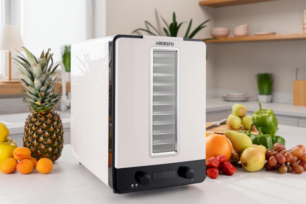 Сушка для овочів та фруктів Ardesto FDB-1138 11 піддонів 550 Вт (2544050795) - фото 3