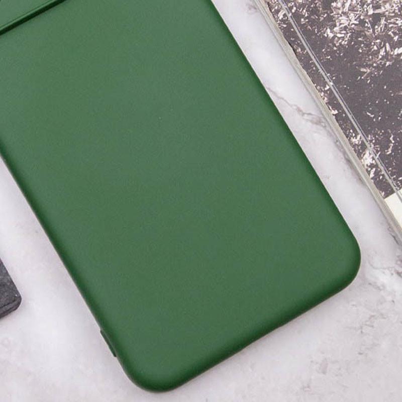 Противоударный чехол Silicone Cover Lakshmi Full Camera (A) для Huawei Honor X8a Зеленый / Dark green - фото 4