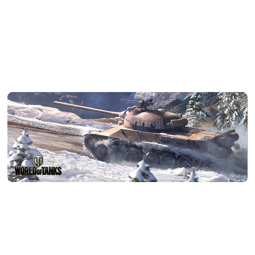 Килимок для миші ігровий World of tanks 24 нековзна основа 300х700х2 мм (YUT_V3432)
