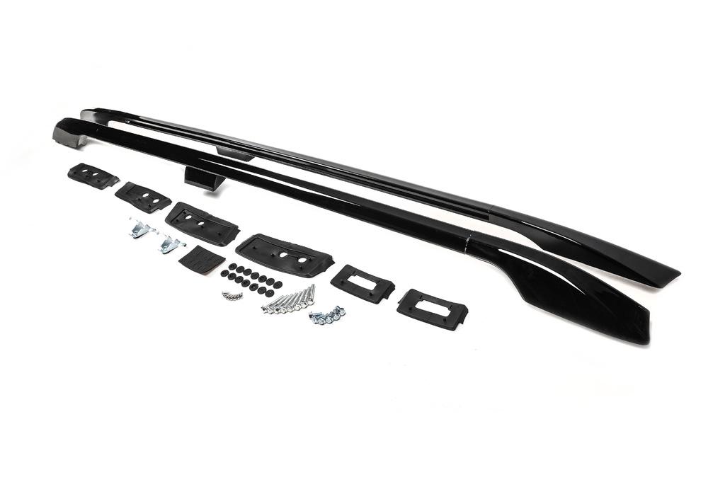 Рейлинги оригинальный дизайн Black Niken для Toyota Land Cruiser 200 алюминий/пластик Черный Рейлинги оригинальный дизайн Black Niken для Toyota Land Cruiser 200 алюминий/пластик Черный