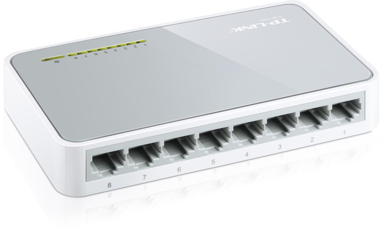 Коммутатор TP-Link TL-SF1008D - фото 1 Коммутатор TP-Link TL-SF1008D - фото 1
