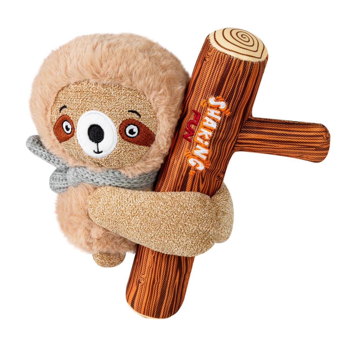 Іграшка для собак Лінивець з пищалкою GiGwi Shaking Fun 22 см (25881159)