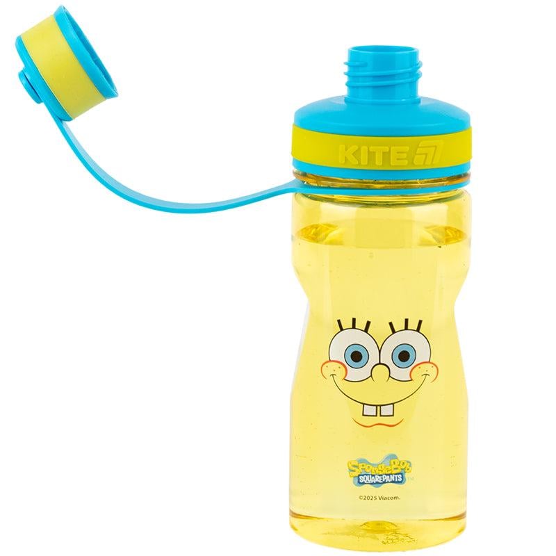 Детская бутылочка для воды KITE Sponge Bob 500 мл Желтый (SB25-397) - фото 3 Детская бутылочка для воды KITE Sponge Bob 500 мл Желтый (SB25-397) - фото 3