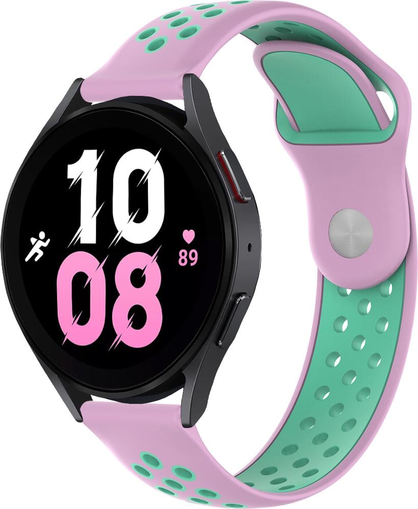 Ремінець Sport для Galaxy Watch 5 44 мм Turquoise/Pink (29187-50) Ремінець Sport для Galaxy Watch 5 44 мм Turquoise/Pink (29187-50)
