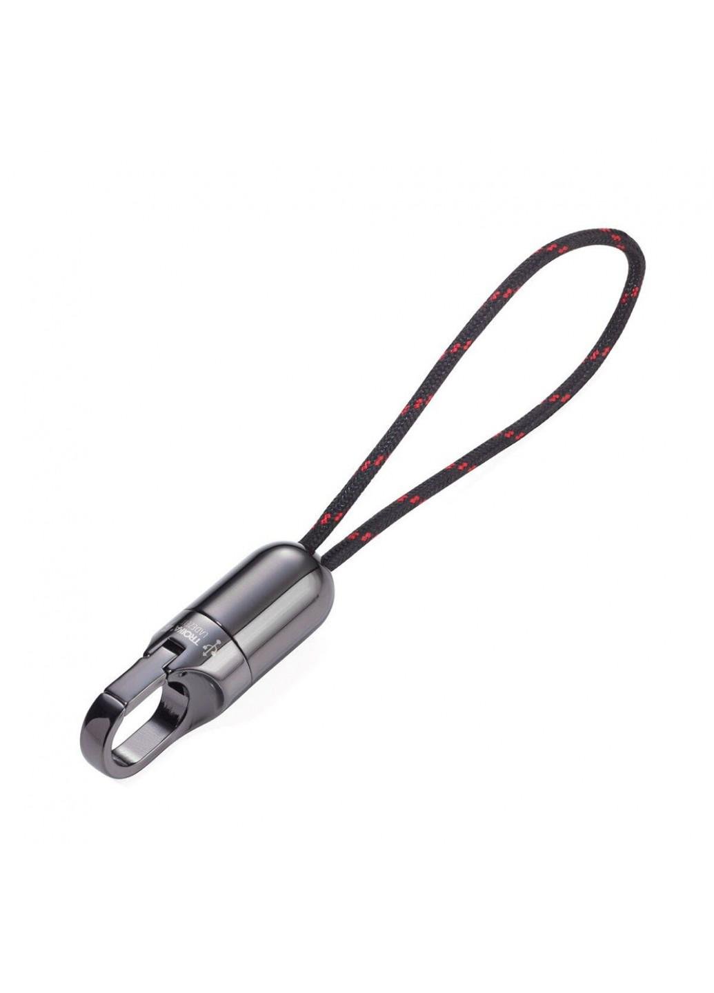 Кабель Troika зарядка/карабін/USB (CBL26/GM)