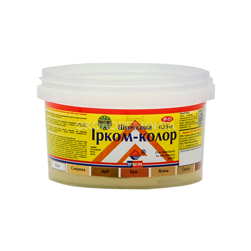 Шпаклівка"Ірком-Колор"ІР-23 сосна 0,7 кг