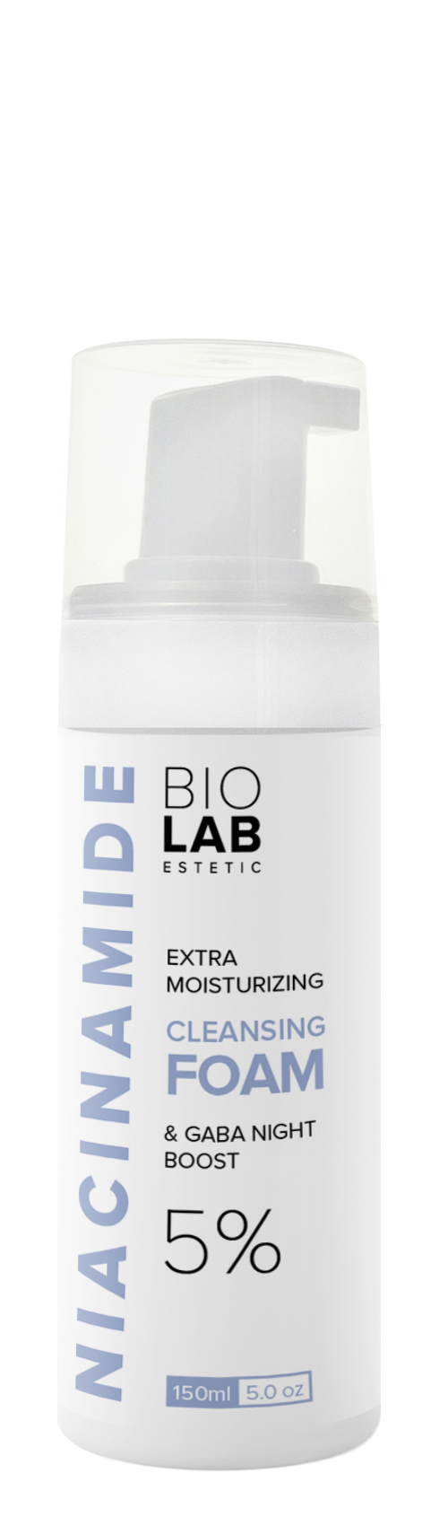 Пенка очищающая Biolab с ниацинамидом 5% и ГАМК (7001)