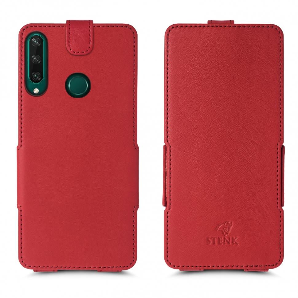 Чехол флип Stenk Prime для Huawei Y6P Красный (66662)