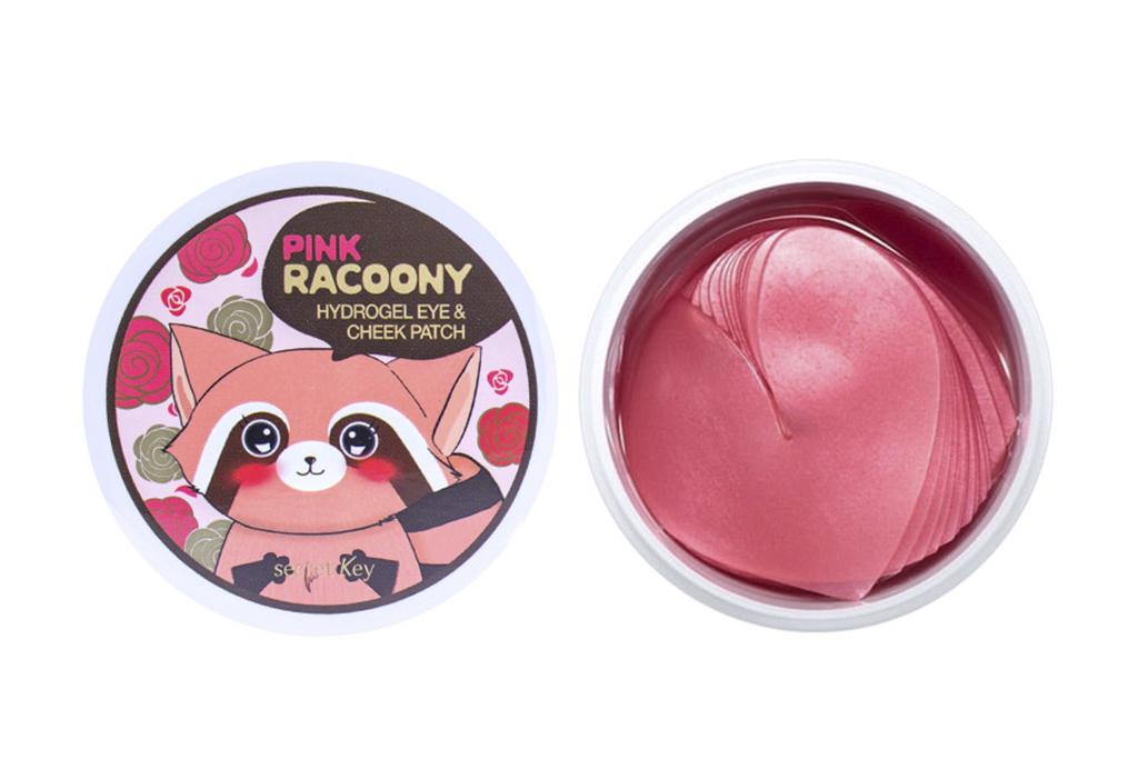 Патчі під очі Secret Key Pink Racoony Hydro-Gel Eye & Cheek Patch (168462) Патчі під очі Secret Key Pink Racoony Hydro-Gel Eye & Cheek Patch (168462)