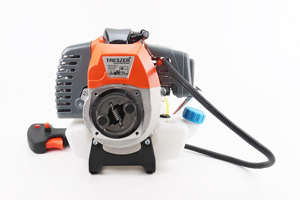 Тример мотокоса TRESZER TVR4 3,8 кВт шпуля і ніж 3Т труба D 26 мм x9T (208767) - фото 5 Тример мотокоса TRESZER TVR4 3,8 кВт шпуля і ніж 3Т труба D 26 мм x9T (208767) - фото 5