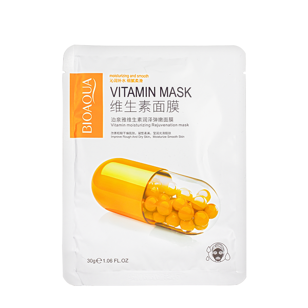 Маска для лица Bioaqua Vitamins Moisturizing Mask с витамином B2 30 г (011500)