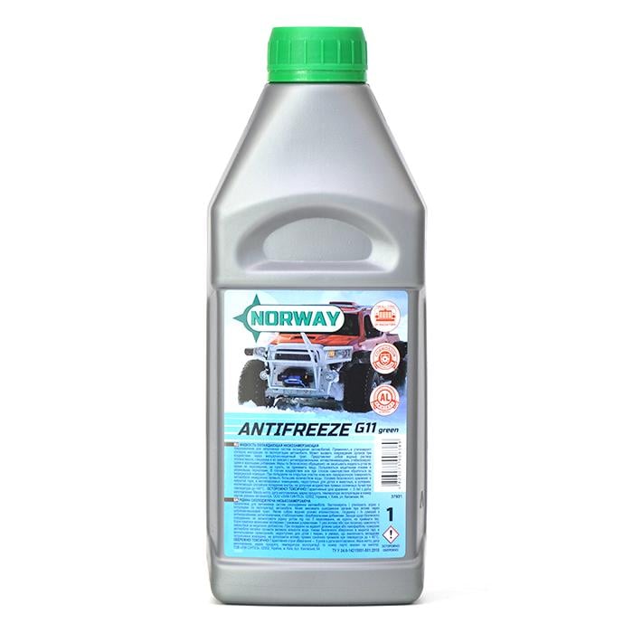 Антифриз Norway G11 1 л 6483 Зелений (77733)