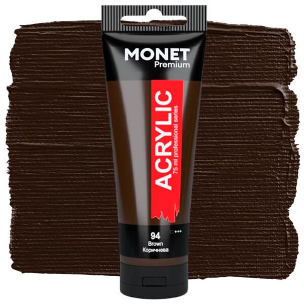 Акрилова фарба Monet 94 75 мл Коричневий (7508494) - фото 1 Акрилова фарба Monet 94 75 мл Коричневий (7508494) - фото 1