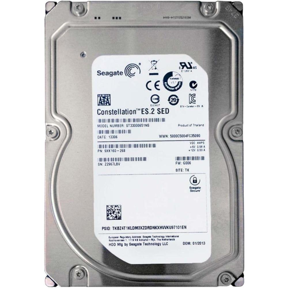 Жорсткий диск Seagate Constellation ES.2 7200 rpm 64 MB 3,5" 3 TB (ST33000651NS)