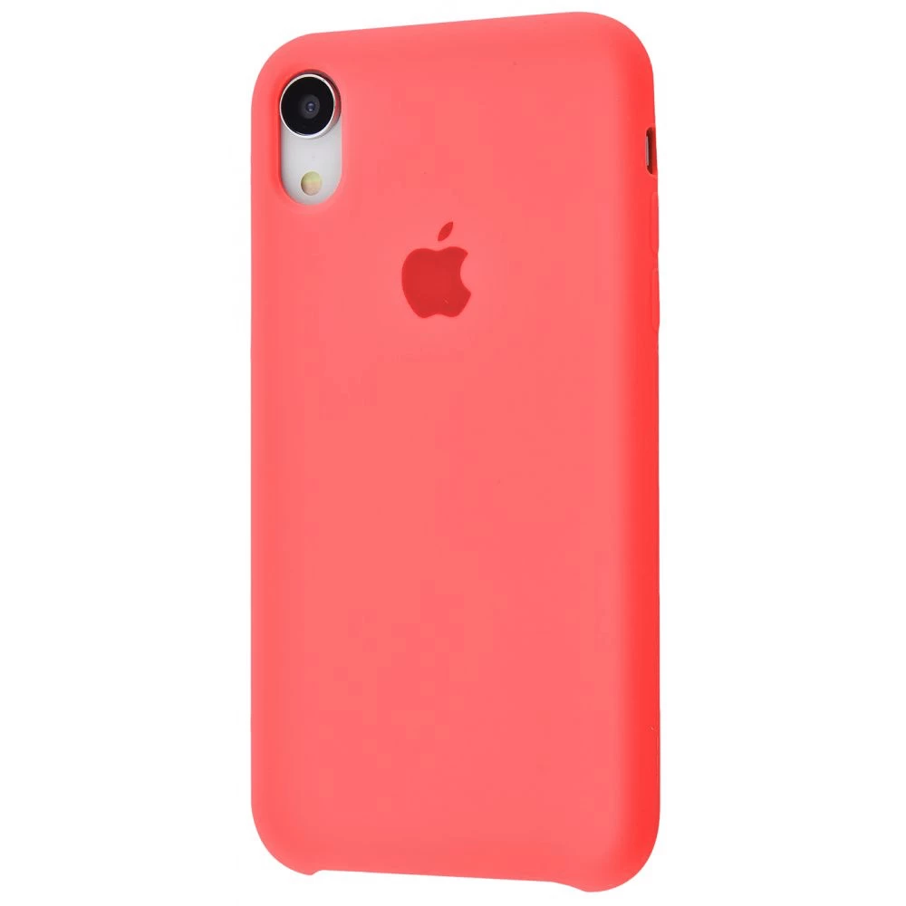 Силіконовий Чохол Накладка Silicone Case для iPhone XR Peach