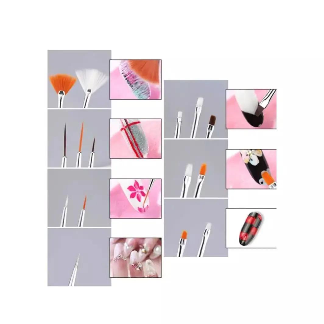 Набір пензлів для манікюру та педикюру 31 шт. - фото 7 Набір пензлів для манікюру та педикюру 31 шт. - фото 7