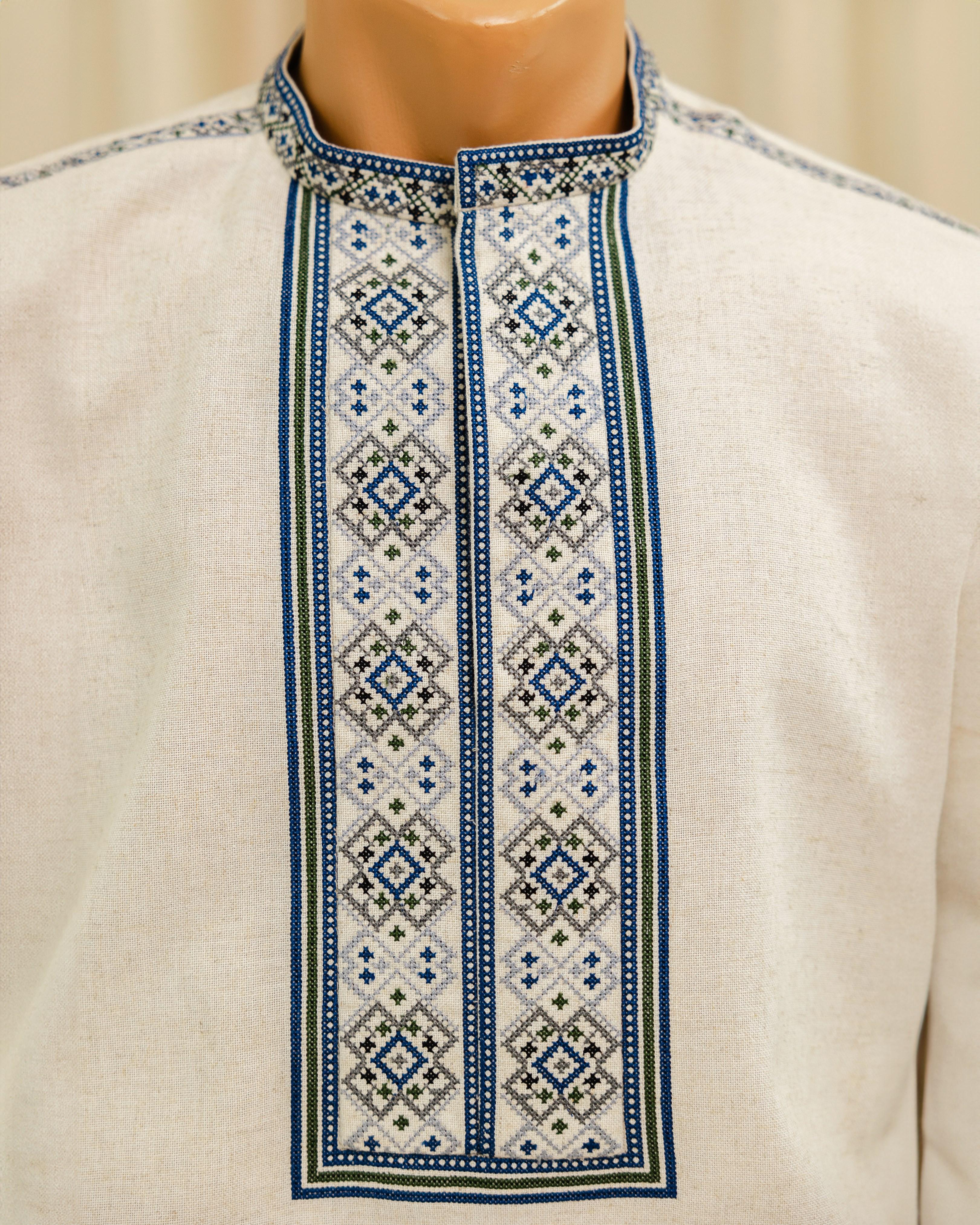 Рубашка-вышиванка мужская XRmaster Сокол 3XL (0002201-XXXL) - фото 4