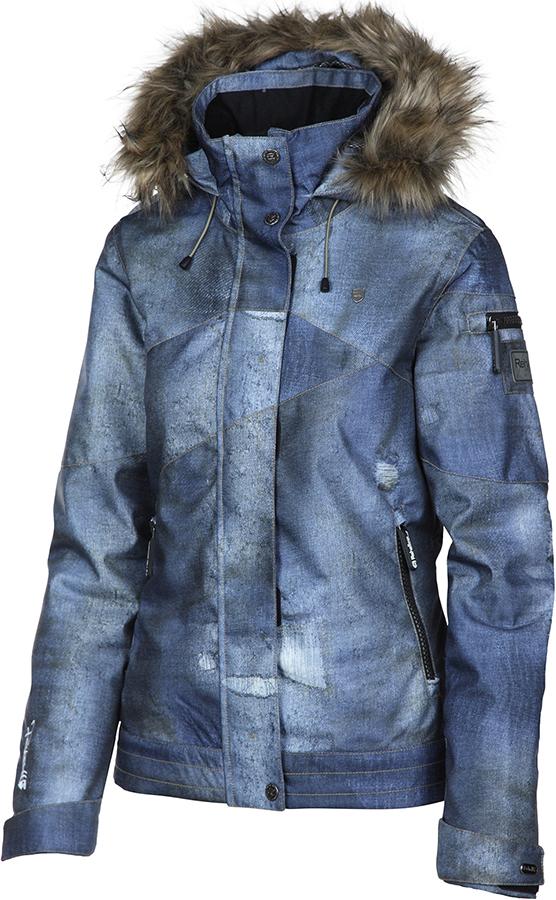 Куртка Rehall Jessie W 2018 L Blue denim used