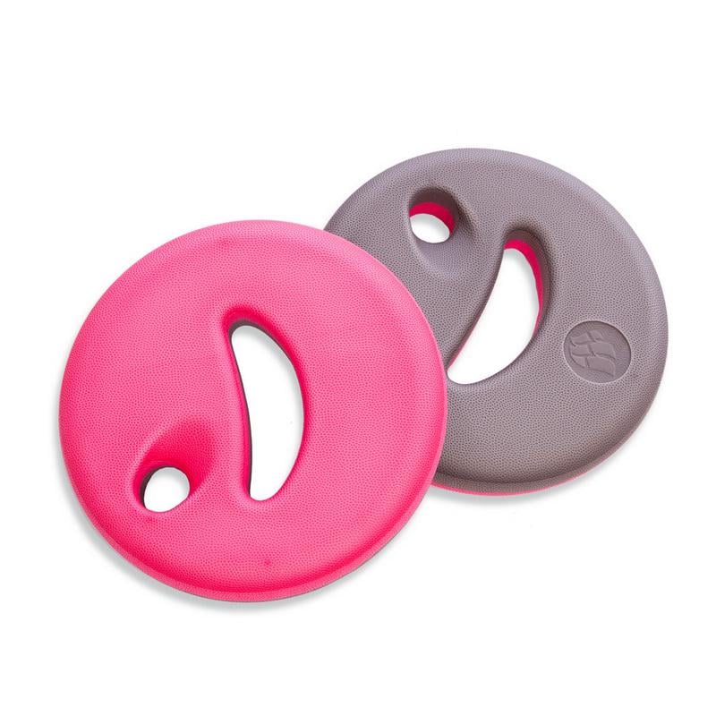 Аквадиски для аквааэробики и аквафитнеса Aquadisk MadWave AQUADISK M082901000W 24х24х4 см 2 шт. Розовый (M082901000W)
