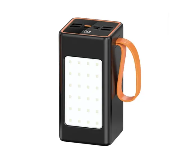 Повербанк портативный Hoco JA88A 100000 mAh 22,5 Вт 4 USB LED-фонарик Черный (JA88A) Повербанк портативный Hoco JA88A 100000 mAh 22,5 Вт 4 USB LED-фонарик Черный (JA88A)