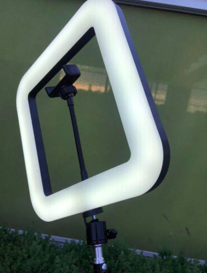 Квадратна лампа LED Ring 30 см з тримачем и штативом (LR-2 VP) - фото 3 Квадратна лампа LED Ring 30 см з тримачем и штативом (LR-2 VP) - фото 3