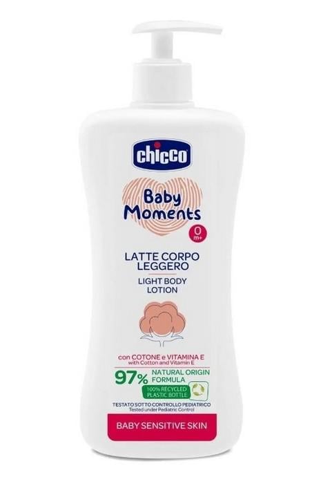 Лосьйон для тіла Chicco Baby Moments для чутливої шкіри 500 мл (143088)