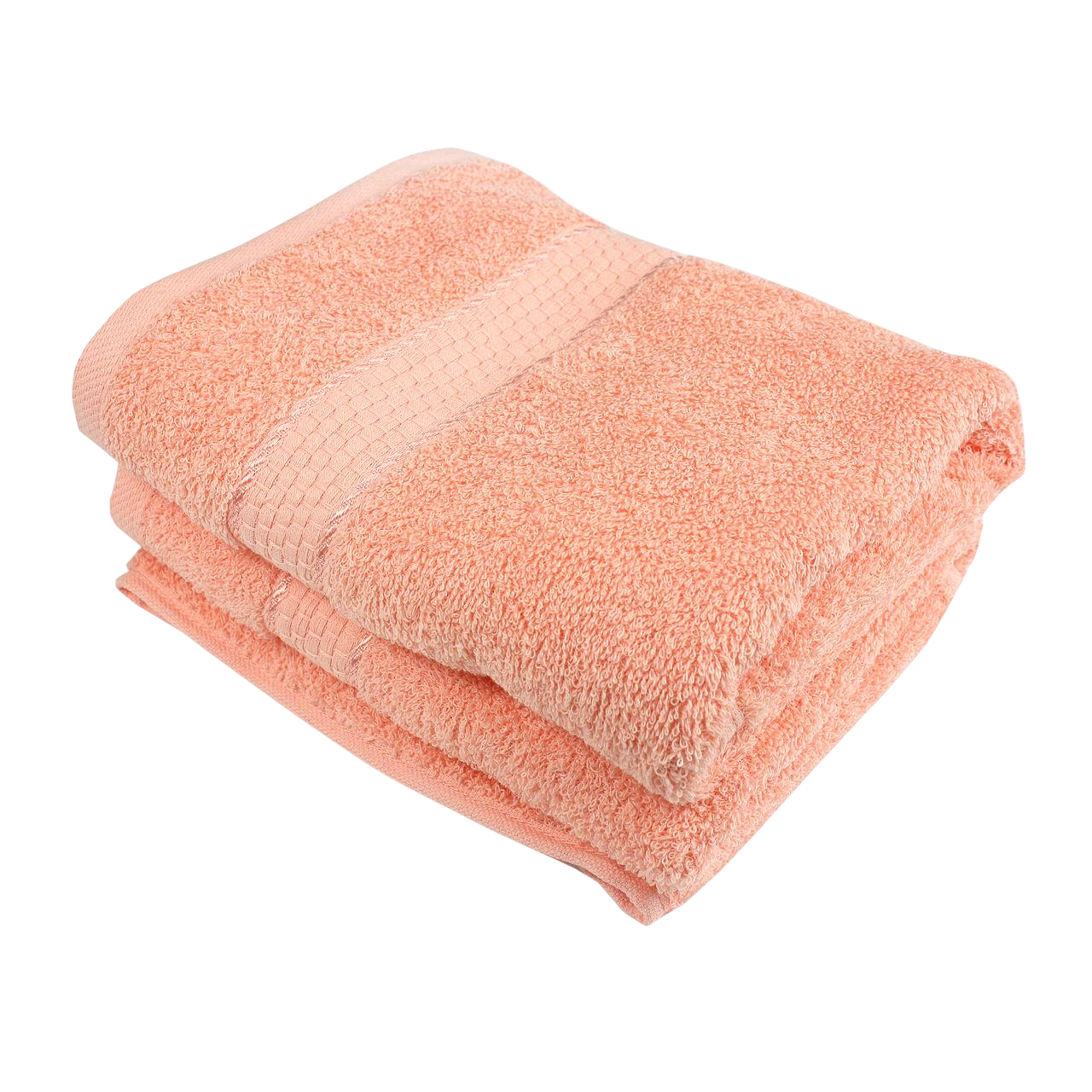 Одеяло махровое М0016 200x220 см Персиковый (141703)