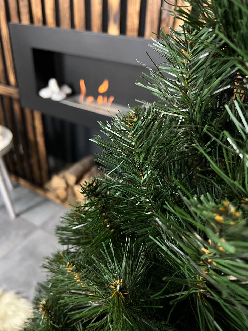 Искусственная елка Сказка 1 м с пластиковой подставкой Зеленый (YA678280) - фото 2 Искусственная елка Сказка 1 м с пластиковой подставкой Зеленый (YA678280) - фото 2